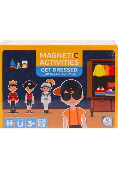 Lc7983 Manyetik Aktivite Kıyafet Değiştirme Oyunu -laçokids
