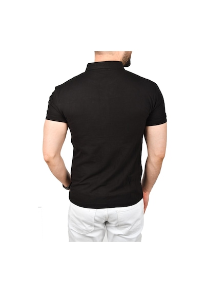 Deepsea Erkek Siyah Slim Fit Nefes Alan Pamuklu Kumaş Dar Kesim Kıvrılmaz Yaka Polo Yaka Tişört 2503019 Siyah Deepsea Erkek Siyah Slim Fit Nefes Alan Pamuklu Kumaş Dar Kesim Kıvrılmaz Yaka Polo Yaka Tişört 2503019 Siyah