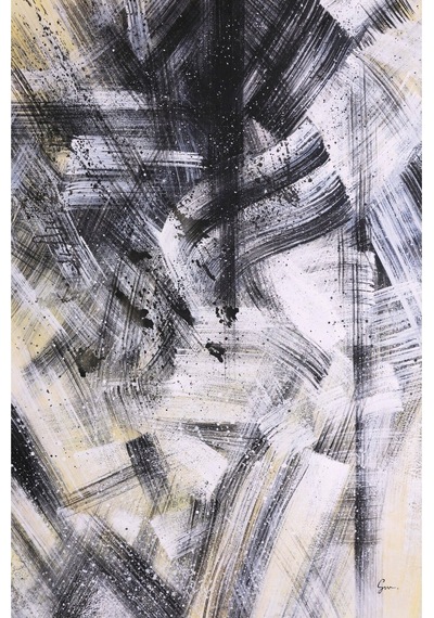 Modern Büyük Boy El Yapımı Yağlı Boya Tablo 105x150cm
