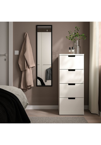 Ikea Liljeträd Boy Aynası 30x115 Cm Siyah