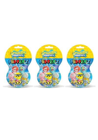 Unibon Flipperz Sünger Bob Hacıyatmaz 3 Lü