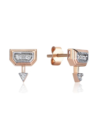 Reis T10524 Glow Dia Earring Altın