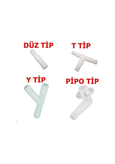 Klima Su Tahliye Hortum Birleştirme Düz - T-Y-Pipo Aparatı 5/8" 543922509