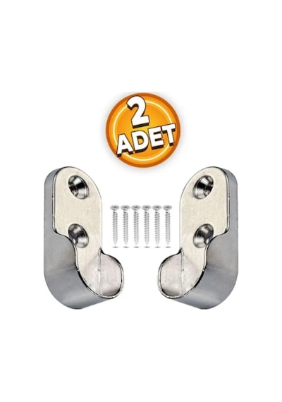 S-1122-ef Metal Tilki Kuruğu 5"li Paket Gfb Gümüş