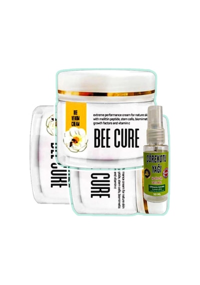 Süper Bee Cure 3x100 Ml Rahatlatıcı Bakım Kremi+çörek Otu Yağ İle