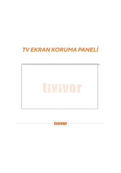 Tivivor 24'' (60 Ekran) Monitör Ekran Koruyucu
