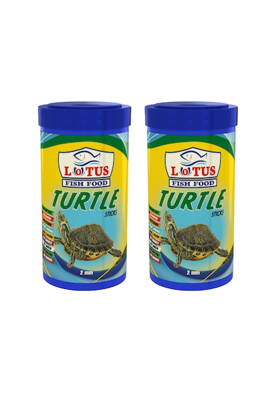 Turtle Sticks 36x100ml Kutu Kaplumbağa Yemi ve 2x250ml Kutu