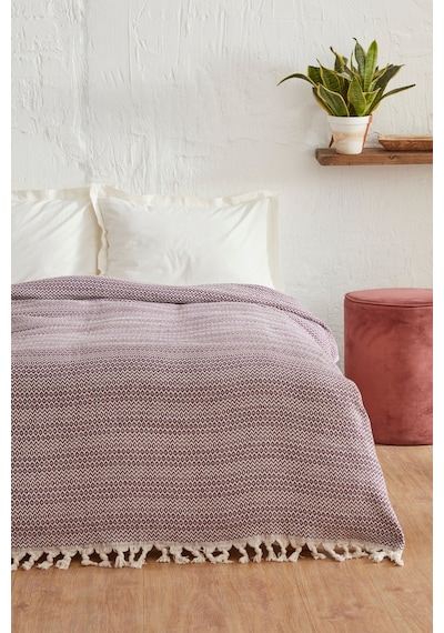 Karaca Home Levi Lila Çift Kişilik Pike Lila
