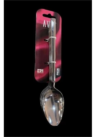 Avcı ST107 Star Yemek Kaşığı 3mm 6 Lı