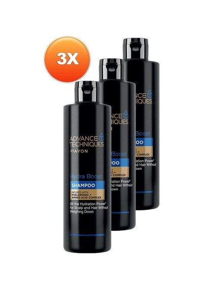 Avon Advance Techniques Hydra Boost Nemlendirici Şampuan 3 x 400 ML