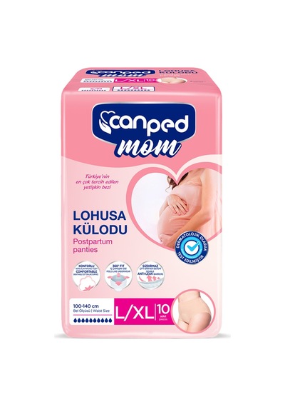 Canped Mom Lohusa Külodu L-xl 10'lu - 3 Adet Tarı