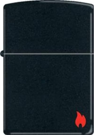 Zıppo Çakmak 218 Flame 2 Numara Siyah