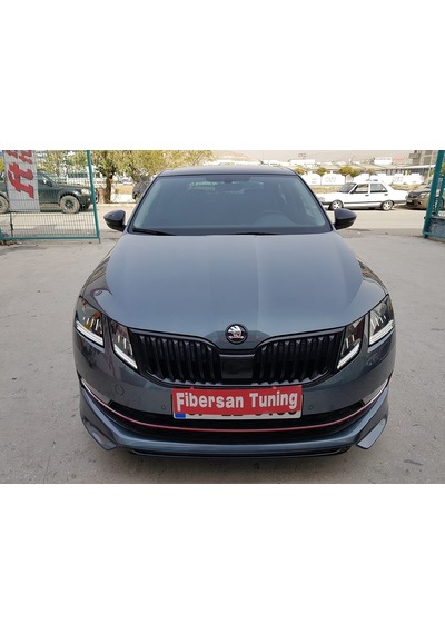 Skoda Octavia Ön Tampon Eki (2017 ...)--fibersan Tuning