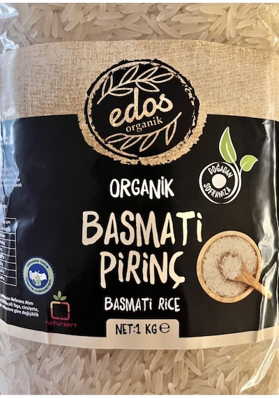 Edos Organik Basmati Piriniç 1 Kg