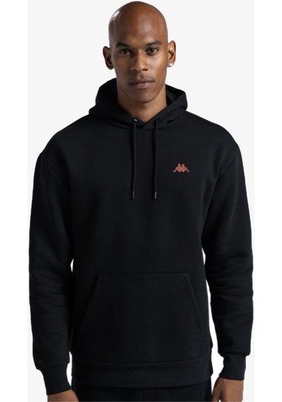 Kappa Authentic Fuji Erkek Siyah Sweatshirt 321t1gw-005 Siyah