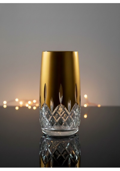 Bohemia Kristal Kahve Yanı Su Bardağı Altın Yaldızlı 150 Cc 6 Adet Altın