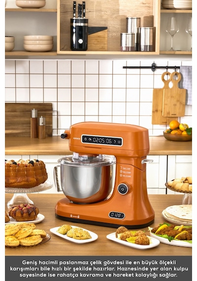 Karaca Pro Artisan 1600 W 5 L Zaman Ayarlı Tartılı Mutfak Şefi