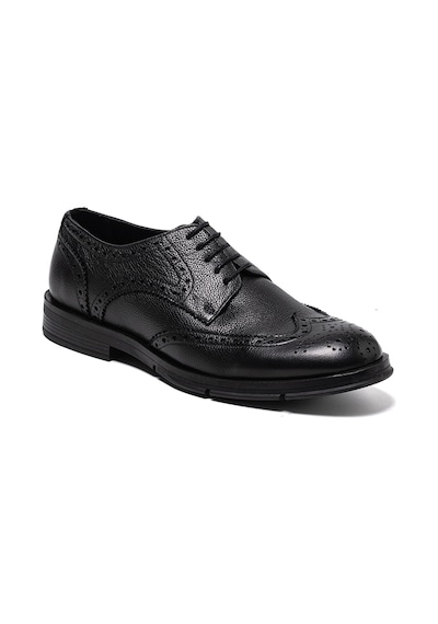 Black Porto Klasik Ayakkabı Erkek Ka-26y-f3006 John May Formal Shoe Siyah