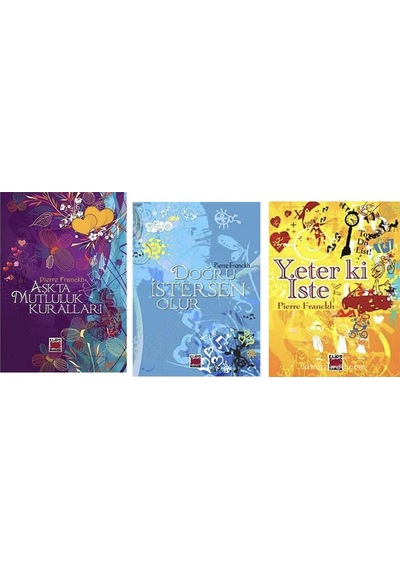 Askta Mutluluk Kurallari + Dogru İstersen Olur + Yeterki İste 3 Set