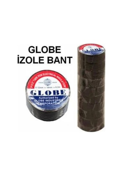 Plastik Izole Elektrik Bandı - Siyah 10' Lu Paket