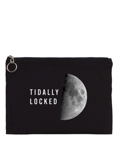 Tidally Locked Baskılı Apple Uyumlu iPad Tablet Portföy Çanta Kılıf