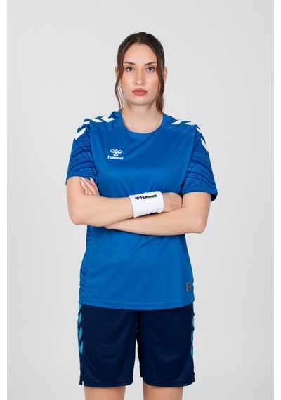 Hummel Line Antrenman Tişört Mavi