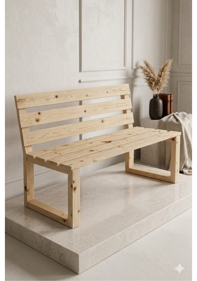 Masif Ahşap Bank Bench Sırtlı Mutfak Bankı Bahçe Balkon Sandalye Yemek Masası Oturma Bankı 100 Cm X 45 Cm Ceviz Renk Krem Krem Masif Ahşap Bank Bench Sırtlı Mutfak Bankı Bahçe Balkon Sandalye Yemek Masası Oturma Bankı 100 Cm X 45 Cm Ceviz Renk Krem Krem