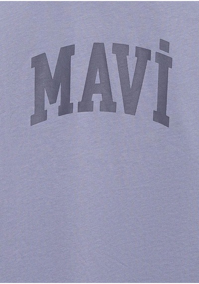 Mavi Logo Baskılı Mavi Kız Çocuk M7610385-88095 Mavi