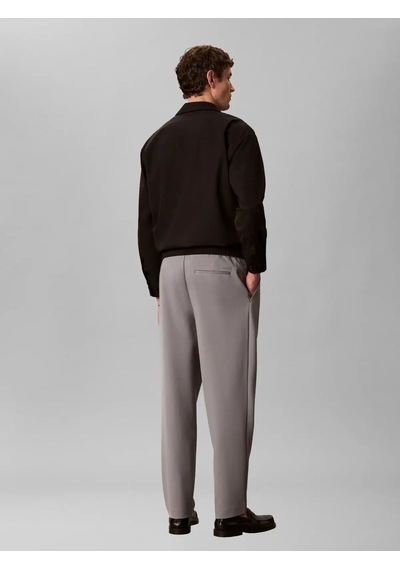 Calvin Klein Tapered Tech Knıt Pl, P87 Gri Erkek Pantolon