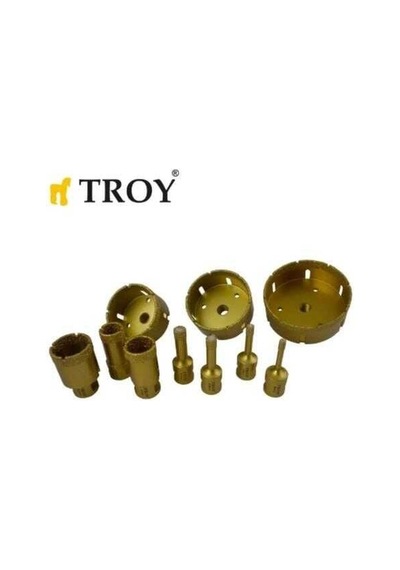 Troy 27450-30 Avuç Taşlamalar İçin Seramik Kuru Elmas Delici, 30mm