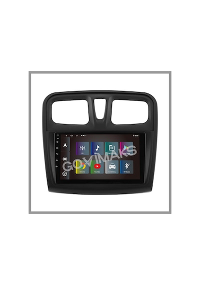 Renault Symbol 2013-2021 Uyumlu 4 Gb Ram 64 Gb Hafıza Androıd Multımedıa Teyp 9"