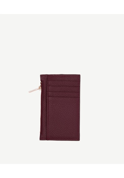Yargıcı Kart Bölmeli Fermuarlı Cüzdan 26ykcz8036x 016 Bordo