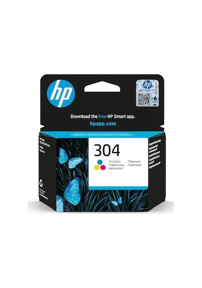 Hp 304 Renkli Mürekkep Kartuş 100 Sayfa N9k05ae