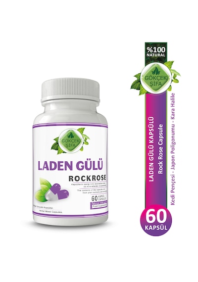 Gökçek Şifa Laden Gülü 60 Kapsül