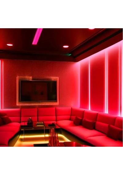 25 Metre Noas Yl42 5004 Dış Mekan 120 Çipli 12v Neon Led Kırmızı