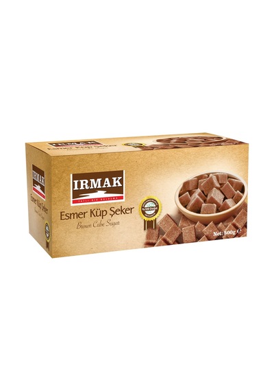 Irmak Kahverengi Küp Şeker 500 G - 8 Adet Tarı