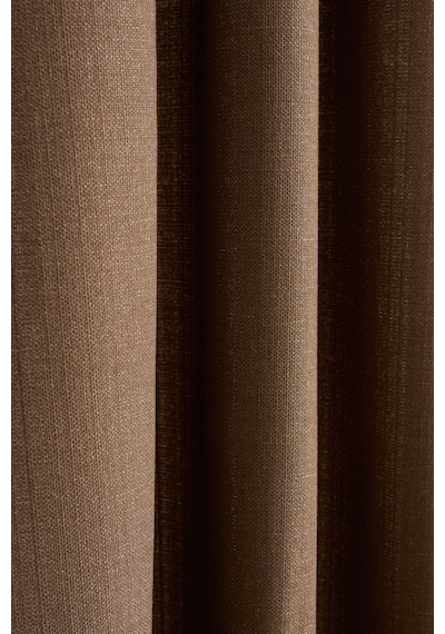 Kaşmir Home Perla Keten Fon Perde Vizon 150x270 Cm Vizon