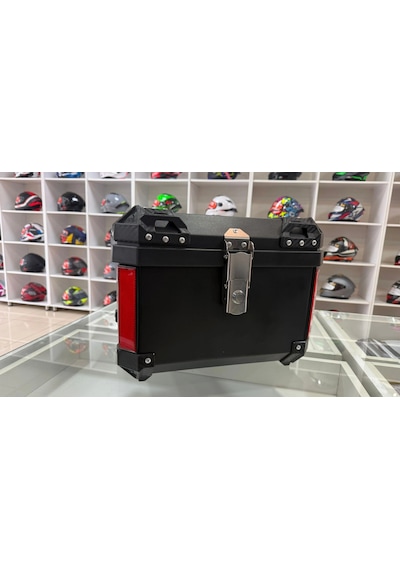Rexx 60 Litre Abs Motosiklet Arka Çanta - Siyah Tek Renk