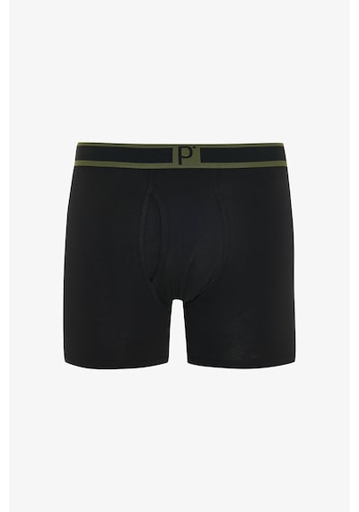 Penti 3lü Siyah Çok Renkli Boxer Siyah