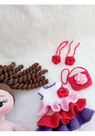 Amigurumi Gökçe Bebek 02 - Çok Renkli