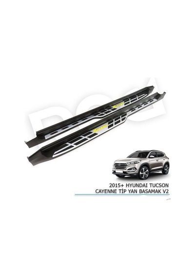 Hyundai Tucson Yan Basamak 2015 Ve Sonrası Cayenne Tip