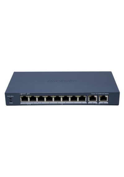 Hikvision 8 Portlu Hızlı Ethernet Akıllı Poe Anahtarı Ds-3e1310p-eı/m