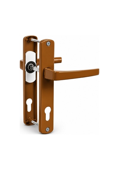 Aletçantam Pvc Balkon Kapı Kolu Pimapen (Metal)- Altınmeşe Kahve - 01037101