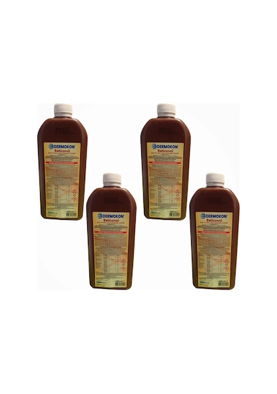 Dermokon Batikon Antiseptik Çözelti 1000ml - 4 Adet