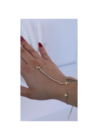 Kadın Gold Renk Modern Tasarım Çelik Şahmeran Sarı Sarı