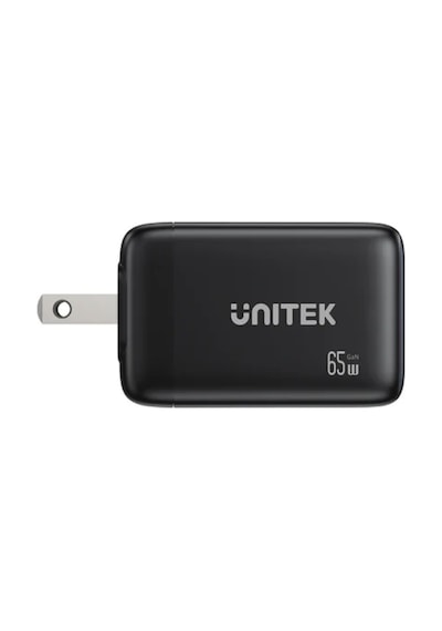 Unitek Zeno 65W 3 Portlu GaN Şarj Cihazı (P1130ABK01-EU)