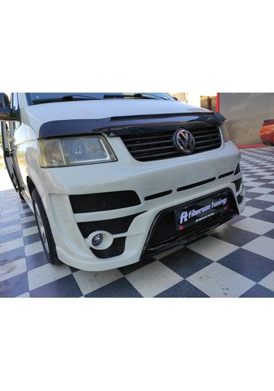 vw transporter t5 ön tampon -------fibersan tuning