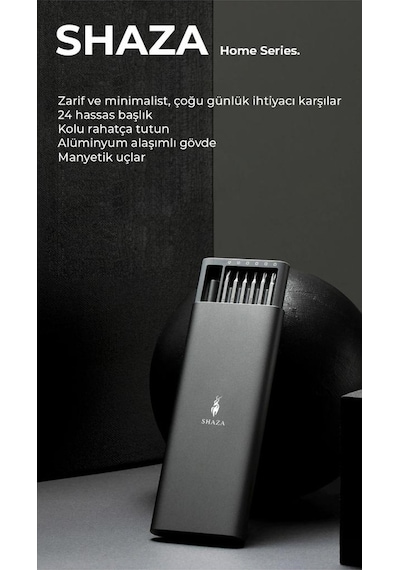 Shaza 24 Parça Hassas Tornavida Seti Szt01
