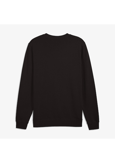 Puma Ess Elevated Crew Erkek Siyah Sweatshirt 684727 Siyah