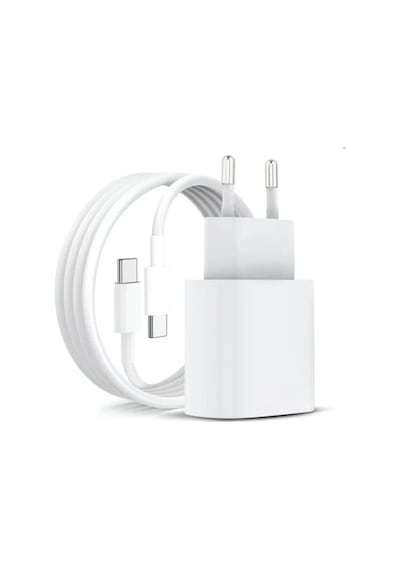 Apple Apple iPhone 16 Pro Uyumlu 35w Gan Gerçek Güç Type-c Adaptör + 60w Type-c Type-c Kablo Şarj Set